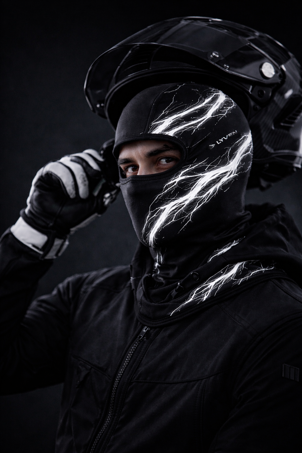 Vortex Reflective Ski Mask