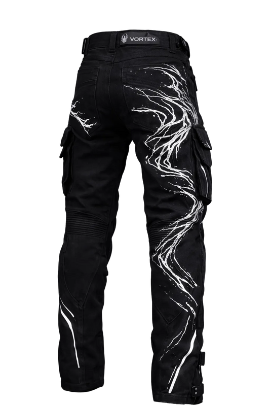 'Vortex' Reflective Riding Jeans