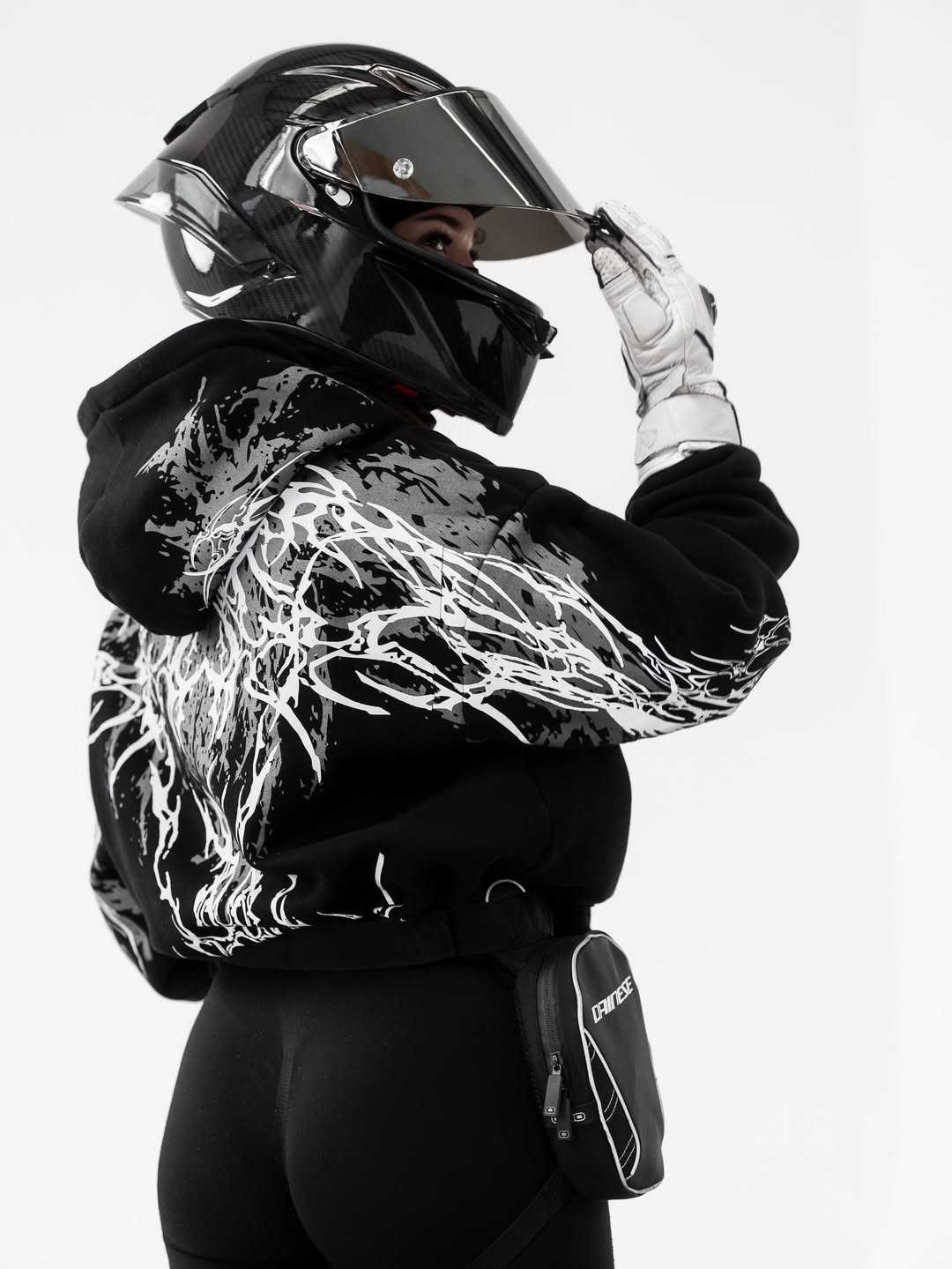 'Vortex' Reflective Hoodie