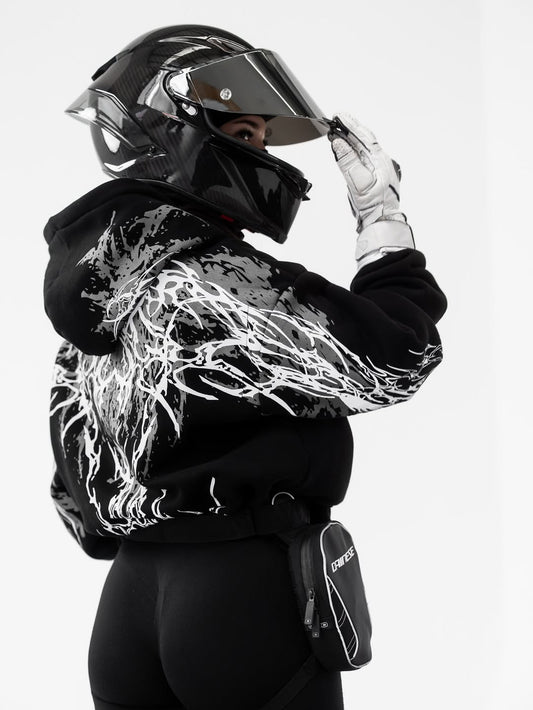 'Vortex' Reflective Hoodie